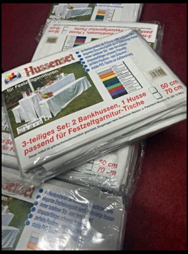 Tlg hussen set - 3-tlg., hussen-set